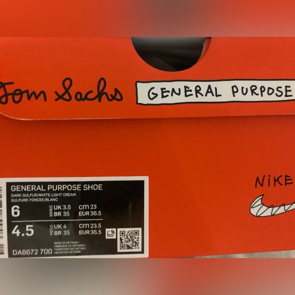 Nike Tom Sachs NikeCraft General Purpose Shoe - NEW IN ORIGINAL PACKAGE - Picture 8 of 9
